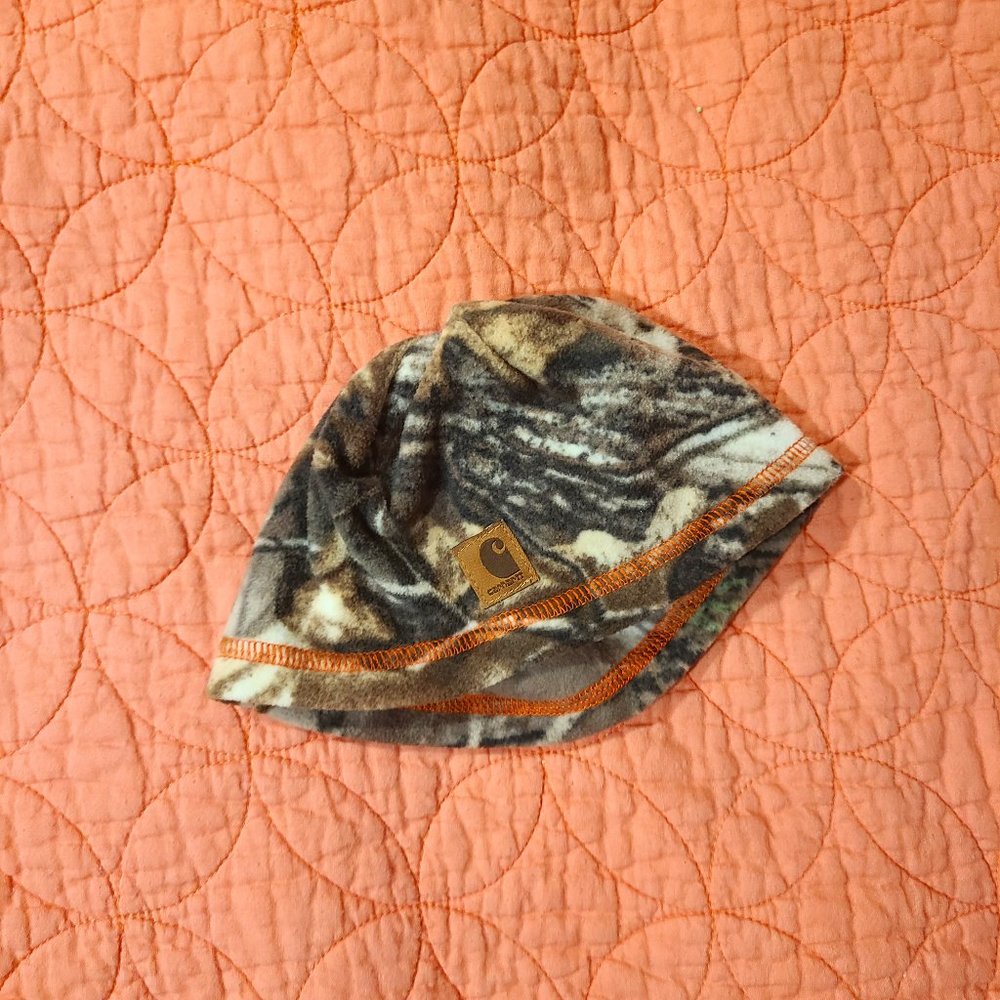 Baby Infant Carhartt Camo Fleece Beanie